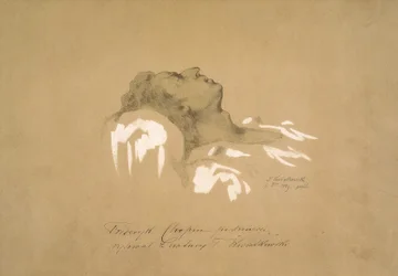 Fryderyk Chopin op zijn sterfbed